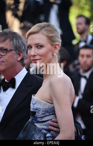 Schauspielerin Cate Blanchett / Teilnahme an der Red Carpet Premiere Carol / 68. Cannes Film Festival/Festival de Cannes 2015/17.05.2015/picture Allianz Stockfoto