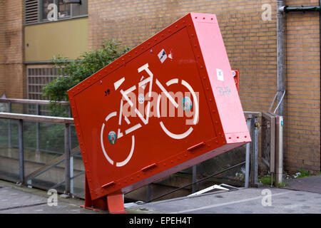 Amsterdam Fahrrad Park Stockfoto