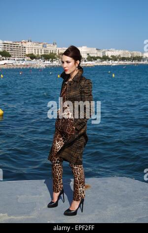 Schauspielerin Noomi Rapace besucht den Fototermin der Callas während der 68. Annual Cannes Film Festival im Palais des Festivals in Cannes, Frankreich, am 17. Mai 2015. Foto: Hubert Boesl/Dpa - NO-Draht-Dienst- Stockfoto