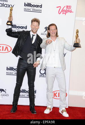 Las Vegas, Nevada, USA. 17. Mai 2015. Florida Georgia Line Billboard Music Awards 2015 17/05/2015 Las Vegas/Bild Allianz Credit: Dpa picture-Alliance/Alamy Live News Stockfoto