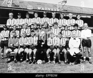 Southampton FC Vorsaison Fototermin Juli 1969. Stockfoto