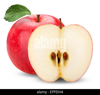 roter Apfel Stockfoto