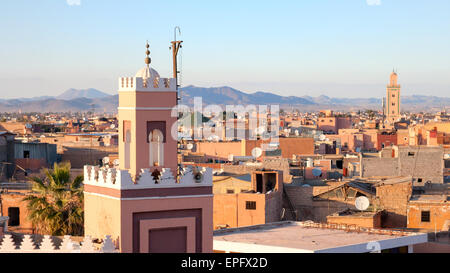 Altstadt von Marrakesch Stockfoto