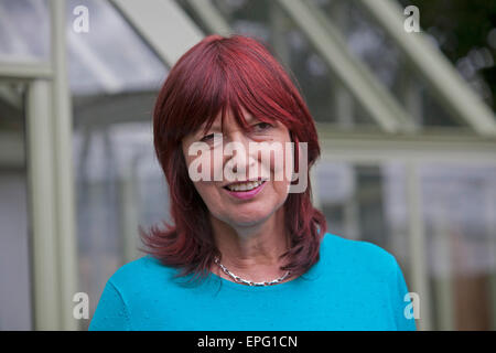 Janet Straße-Porter, Journalist, besucht RHS Chelsea Flower Show 2015 Stockfoto