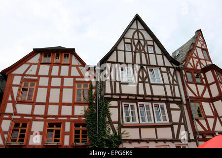 Fachwerkhaeuser, Limburg, Hessen. Stockfoto