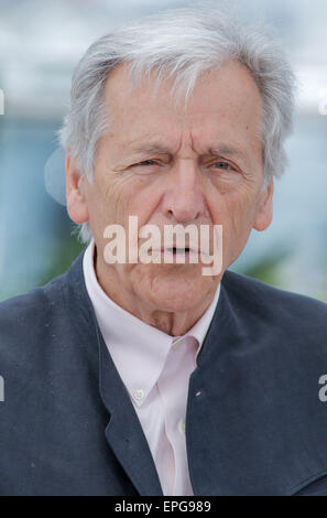 Cannes, Frankreich. 18. Mai 2015. Costa Gavras Schauspieler Photocall 68 Th Cannes Film Festival Cannes, Frankreich 18. Mai 2015 Dit78611 Credit: Allstar Bild Bibliothek/Alamy Live-Nachrichten Stockfoto