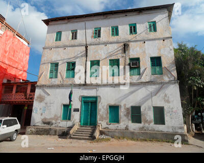 Februar 2012 - Tansania: der Geburtsort von Freddy Mercury, Stone Town, Sansibar, Tansania, Afrika. Stockfoto