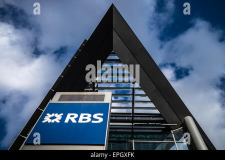 Royal Bank of Scotland Gebäude in der City of London Stockfoto