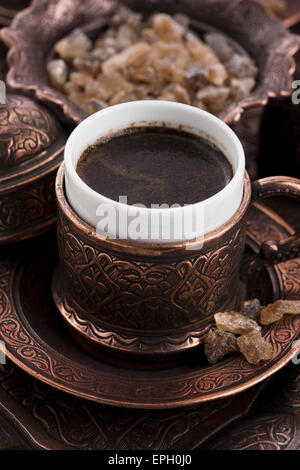 türkischer Kaffee Stockfoto