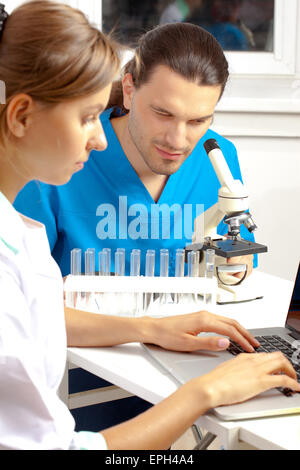 wissenschaftliche Forschung Stockfoto