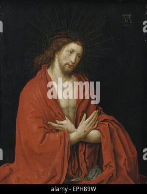 Lucas van Leyden Christus mit Dornenkrone Stockfoto