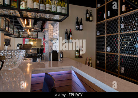 Vino Vino Weinbar, Bath, Großbritannien Stockfoto