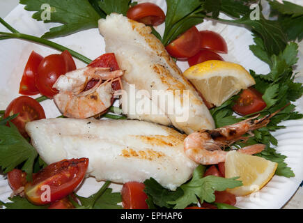 verschiedenen gegrillten Fisch, Pesci Alla Griglia, Street-Food und italienischen Meeresfrüchte Stockfoto