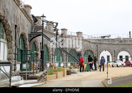 Nothe Fort, Portland Harbour, Weymouth, Dorset, England, Großbritannien, Vereinigtes Königreich, UK, Europa Stockfoto