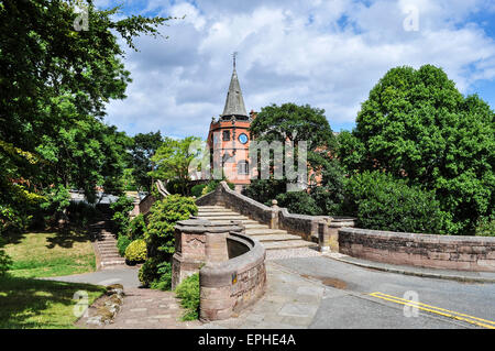 Das Lyceum Gebäude bei Port Sunlight Dorf, Wirral, England, UK Stockfoto