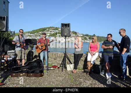 Dart-Musik-Festival an der Dartmouth Devon Uk 2015 Stockfoto