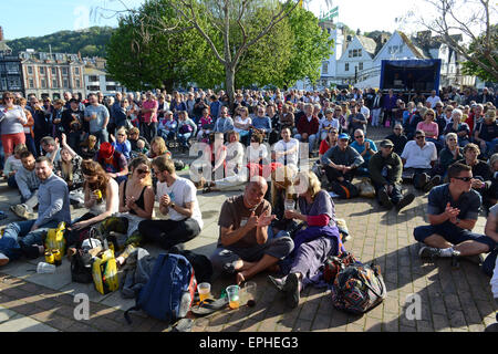 Dart-Musik-Festival an der Dartmouth Devon Uk 2015 Stockfoto