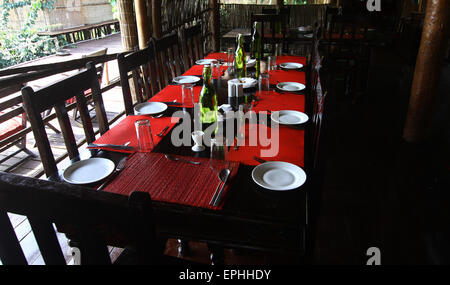 der Bison Resort, Kabini, Karnadaka, Stockfoto
