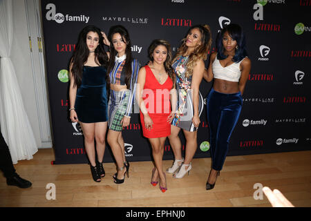 Prominente besuchen LATINA Magazin "30 unter 30" Feier am Skybar auf der Mondrian.  Mitwirkende: Lauren Jauregui, Camila Cabello, Ally Brooke Hernandez, Dinah Jane Hansen, Normani Hamilton, fünften Harmonie wo: Los Angeles, California, Vereinigte Staaten von Amerika bei: Kredit-13. November 2014: Brian To/WENN.com Stockfoto