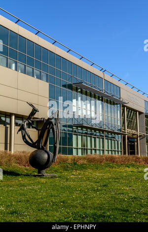 Gebäude der technischen Universität Ostrava Tschechien Stockfoto