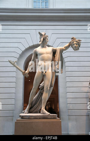 Perseus mit dem Haupt der Medusa. Marmor. Antonio Canova (1757-1822). Italienisch, Rom. 1804-6. metropolitan Museum of Art. NY. USA. Stockfoto