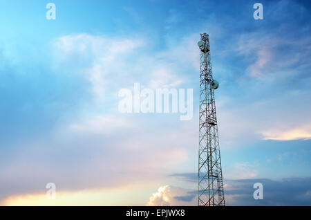 Tele-Funkturm. Elemen Design. Stockfoto