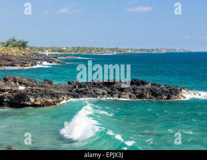 Küste in der Nähe von Koloa auf Kauai Stockfoto