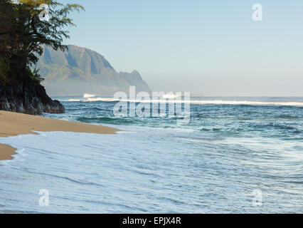 Landzunge von Hanalei auf Insel Kauai Stockfoto