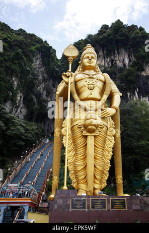 Batu-Höhlen sind ein hindu-Tempel Stockfoto