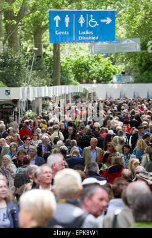 London UK. 19. Mai 2015. Große Menschenmengen teilnehmen am zweiten Tag die 2015 RHS Chelsea Flower Show ist offen für Mitglieder Credit: Amer Ghazzal/Alamy Live-Nachrichten Stockfoto