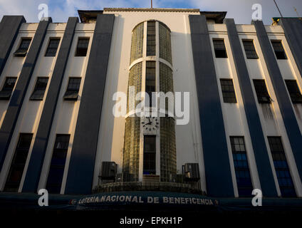 Panama, Provinz Panama, Panama-Stadt, Loteria Nacional kolonialen Gebäude In Casco Viejo Stockfoto