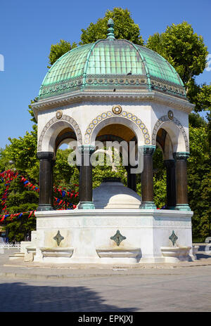 Der deutsche Brunnen, Istanbul Stockfoto