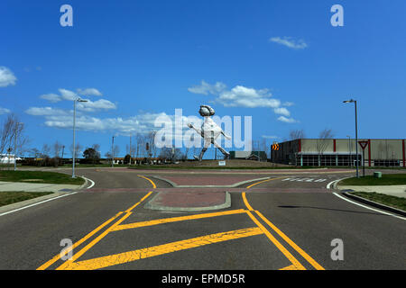 Skulptur Gabreski Flughafen Westhampton Long Island NewYork Stockfoto