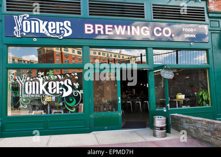 Die Yonkers Brewing Company Brauerei Yonkers New York Stockfoto