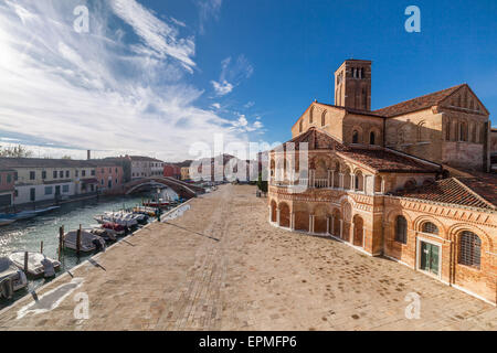 Kirche dei Santi Maria e Donato Stockfoto