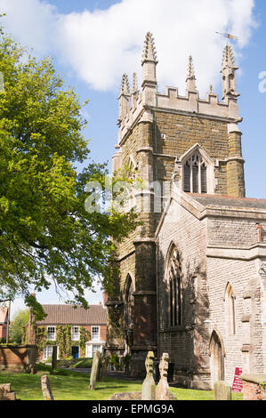 Pfarrkirche St. James Spilsby, Lincolnshire, England, UK Stockfoto