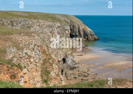 Pembrokeshire Coast National Park. Stackpole Estate. Pembrokeshire. Wales Stockfoto