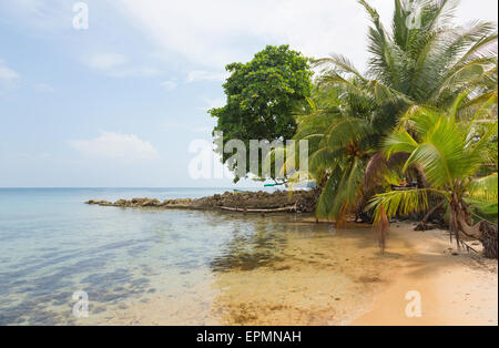 Strand auf dem Archipel Bocas del Toro, Panama Stockfoto