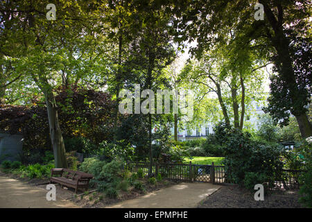 Belgrave Square Garden, Grosvenor Estate, Belgravia, London, England, UK Stockfoto