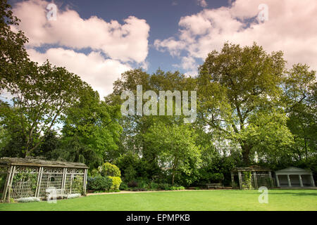 Belgrave Square Garden, Grosvenor Estate, Belgravia, London, England, UK Stockfoto