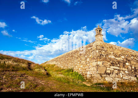 Pointe du Raz, Steilküste Landschaft äußersten westlichen Punkt von Frankreich, Bretagne, Frankreich Stockfoto