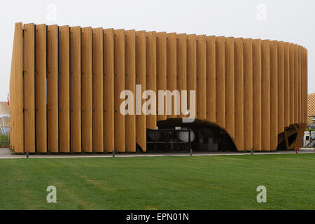 Mailand, Italien, 5. Mai 2015. Den französischen Pavillon auf der Expo 2015. Stockfoto