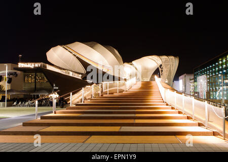 Mailand, Italien, 5. Mai 2015. Der deutsche Pavillon auf der Expo 2015. Stockfoto