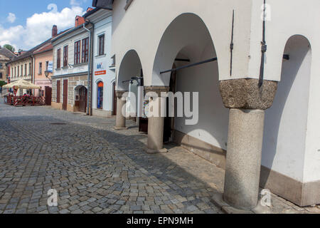 Jüdische Viertel Trebic Tschechien Stockfoto