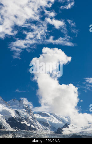 Chamonix-Mont-Blanc, Alpin Ressort, Haute-Savoie, Rhône-Alpes, Frankreich Stockfoto