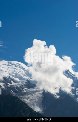 Chamonix-Mont-Blanc, Alpin Ressort, Haute-Savoie, Rhône-Alpes, Frankreich Stockfoto