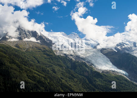 Chamonix-Mont-Blanc, Alpin Ressort, Haute-Savoie, Rhône-Alpes, Frankreich Stockfoto