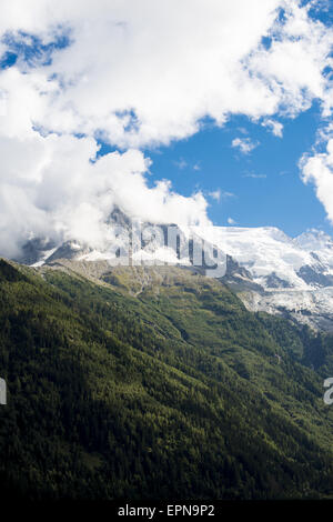 Chamonix-Mont-Blanc, Alpin Ressort, Haute-Savoie, Rhône-Alpes, Frankreich Stockfoto