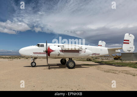 North American B25 Mitchell Flugzeug - ex Howard Hughes Stockfoto