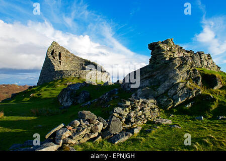 Dun Carloway Broch, Isle of Lewis, äußeren Hebriden, Schottland, Vereinigtes Königreich Stockfoto